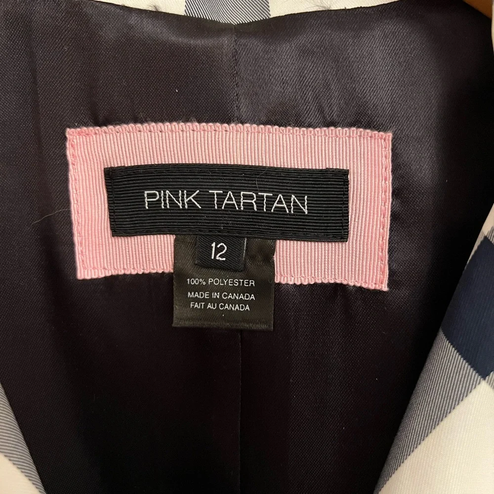 Beautiful plaid trench coat - Picture 7 of 7